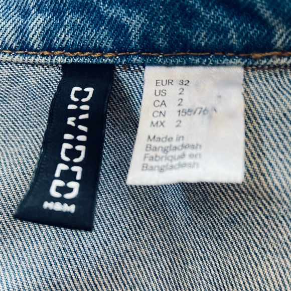 Divided RESIST Distressed Denim Jacket - Picture 5 of 7